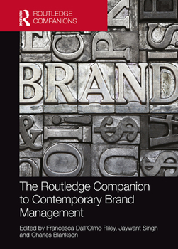 Paperback The Routledge Companion to Contemporary Brand Management Book