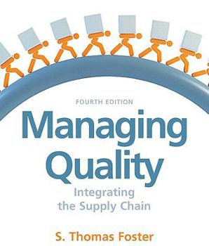 Hardcover Managing Quality: Integrating the Supply Chain Book