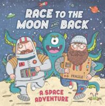 Paperback RACE TO THE MOON & BACK Book