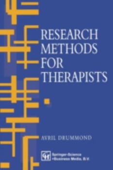 Paperback Research Methods for Therapists Book