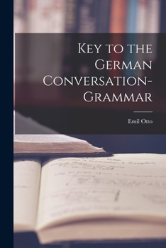 Paperback Key to the German Conversation-Grammar Book