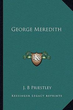 Paperback George Meredith Book