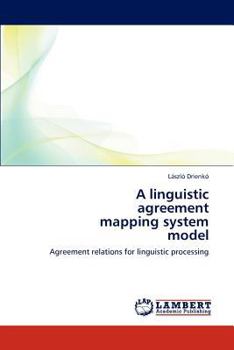 Paperback A Linguistic Agreement Mapping System Model Book