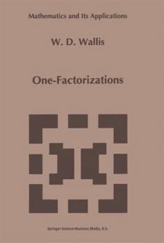 Paperback One-Factorizations Book