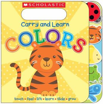 Hardcover Carry and Learn Colors Book