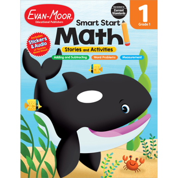 Paperback Smart Start: Math Stories and Activities, Grade 1 Book
