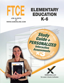 Paperback FTCE Elementary Education K-6 Book and Online Book