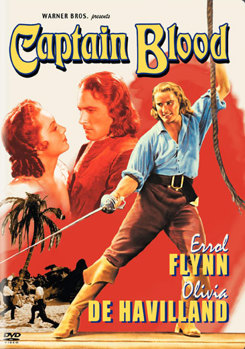 DVD Captain Blood Book