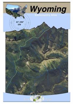 Paperback 41°104° SW - Cheyenne, Wyoming Backcountry Atlas (Aerial) Book