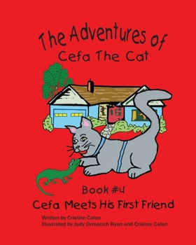 Paperback The Adventures of Cefa the Cat: Cefa Meets His First Friend Book