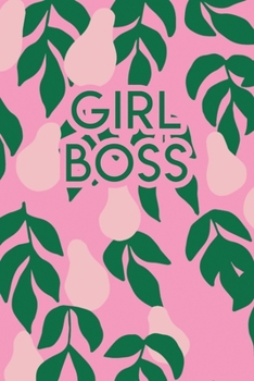 Paperback Girl Boss: 110 Blank Lined College Ruled Journal for Women Book