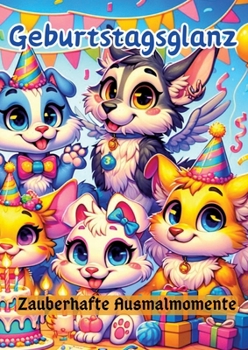 Geburtstagsglanz: Zauberhafte Ausmalmomente (German Edition)