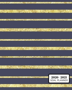 2020-2021 Goal Planner: Organizer Notebook Planner | Two Year Planner | Yearly, Daily, Weekly, Monthly Agenda Planner | Productivity Planner | Goal Planning Journal for Men and Women | 8" x 10"