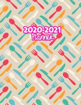 2020-2021 Planner: Two Year Calendar Organizer and Goal Journal | January 2020 - December 2021 Daily, Weekly and Monthly Planner Book with Back Sticker Expression Wall for 2 Years | Design Code 129974