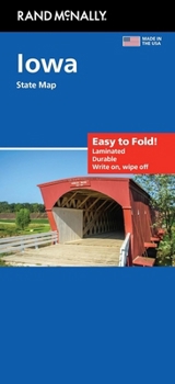 Loose Leaf Rand McNally Easy to Fold: Iowa State Laminated Map Book