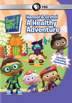 DVD Super Why: Hansel & Gretel, A Healthy Adventure Book
