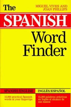 Paperback The Spanish Word Finder Book