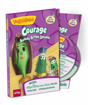 DVD Courage: Sunday School Lessons Book