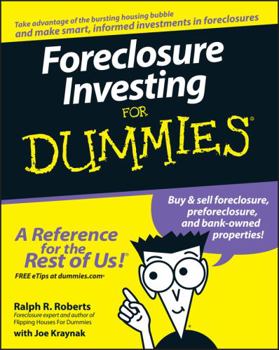 Paperback Foreclosure Investing for Dummies Book