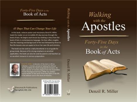 Paperback Walking with the Apostles: Forth-Five Days in the Book of Acts Book