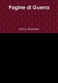 Paperback Pagine di guerra [Italian] Book