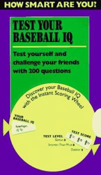 Paperback Test Your Baseball IQ (How Smart Are You?) Book