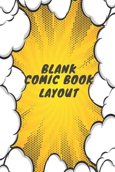 Paperback Blank Comic Book layout: Blank Comic Book layout Lovers / Write and Draw Your Own Comics layout Gift, Variety of Templates for Creative (Comic Book