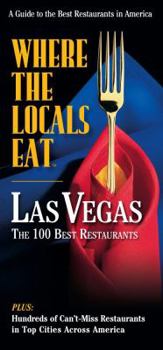 Paperback Where the Locals Eat: Las Vegas Book