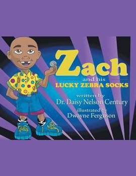 Paperback Zach and His Lucky Zebra Socks Book