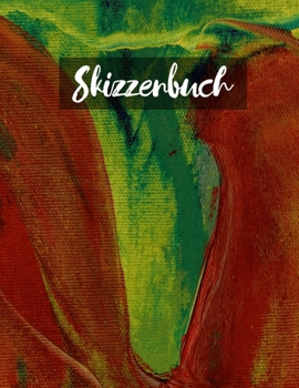 Skizzenbuch: Zeichenbuchleerstellen zum Skizzieren, Malen, Schreiben, Zeichnen, Kritzeln für Anfänger, Lerntiere, Alphabete. (German Edition)