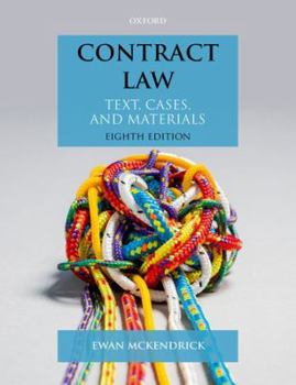 Paperback Contract Law: Text, Cases, and Materials Book