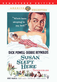 DVD Susan Slept Here Book