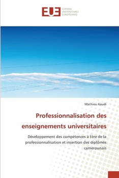 Paperback Professionnalisation des enseignements universitaires [French] Book