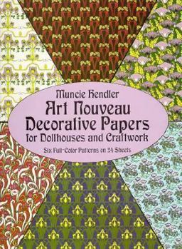 Art Nouveau Decorative Papers