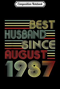 Paperback Composition Notebook: Mens 30th Wedding Anniversary Gifts Husband Since October 1989 Journal/Notebook Blank Lined Ruled 6x9 100 Pages Book