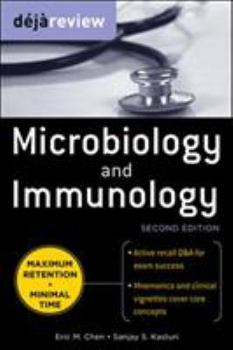 Paperback Deja Review: Microbiology and Immunology Book