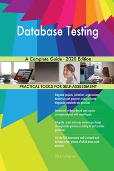 Paperback Database Testing A Complete Guide - 2020 Edition Book