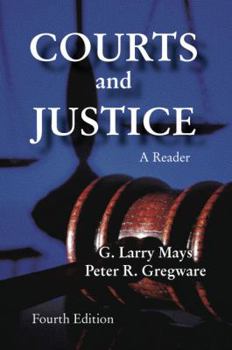 Hardcover Courts and Justice: A Reader Book