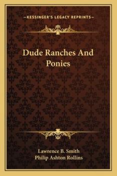 Paperback Dude Ranches And Ponies Book