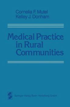 Paperback Medical Practice in Rural Communities Book