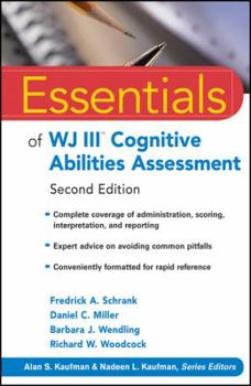 Paperback Essentials of WJ III Cognitive Abilities Assessment Book