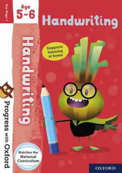 Paperback Progress with Oxford: Handwriting Age 5-6 Book