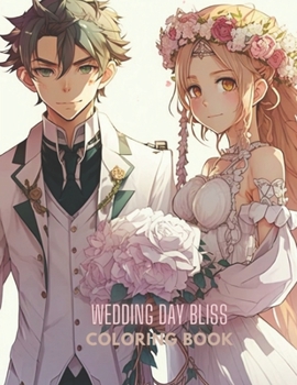 Wedding Day Bliss: Anime Boy and Girl in Bridal Suits