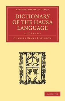 Paperback Dictionary of the Hausa Language 2 Volume Paperback Set Book