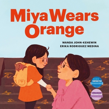 Hardcover Miya Wears Orange Book