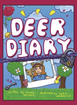 Hardcover Deer Diary: The True Story of Maxi, Mini, and Her Family [Large Print] Book