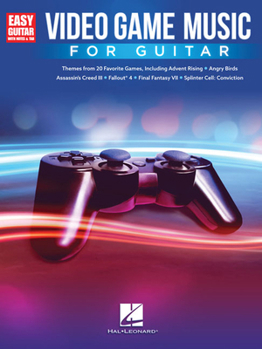 Paperback Video Game Music for Guitar: A Songbook for Easy Guitar with Notes & Tab Book