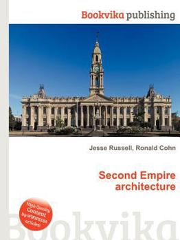 Paperback Second Empire Architecture Book