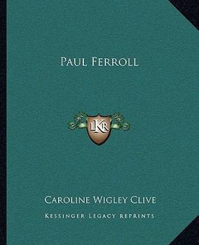 Paperback Paul Ferroll Book