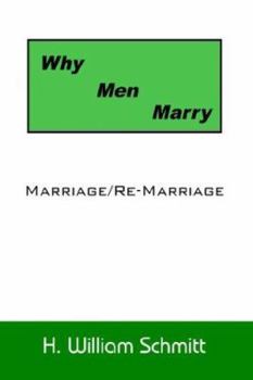 Hardcover Why Men Marry: Marriage/Re-Marriage Book